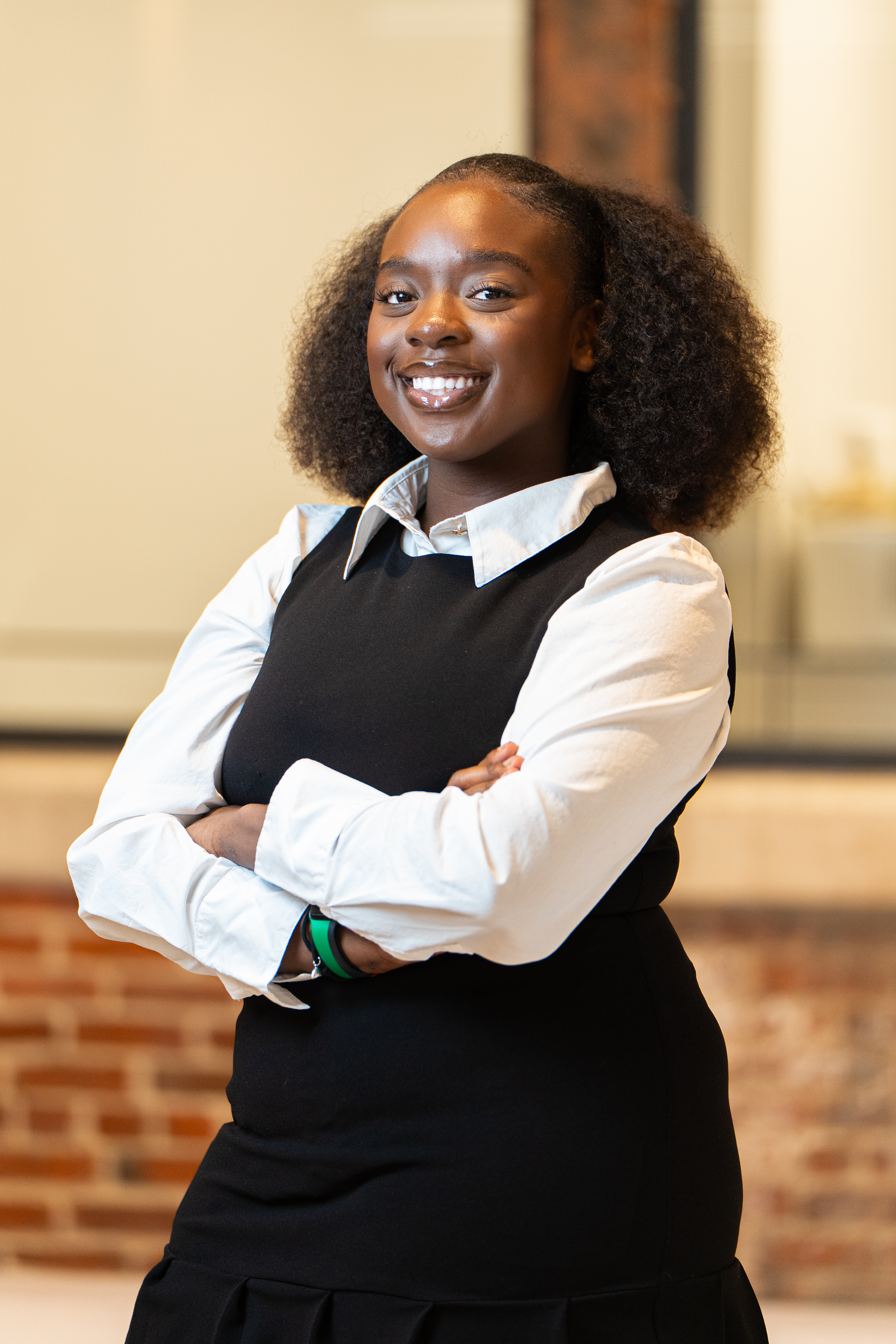 Photo de Kimberly Achiaa Ofori, responsable du site Internet de l'Uqamicus Populi
